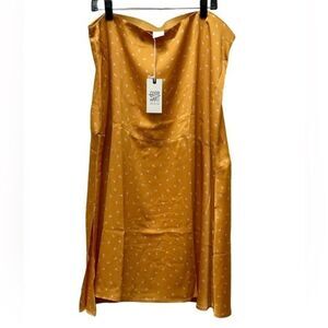 Matilda Jane Good Hart Midtown Gold Skirt Size XXL